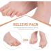 Healvian Toe Spacers & Tubes Sleeves 2Pcs - Elastic Fabric Lined Cushion Pad Protectors for Blisters & Calluses - Blister Bandaids 20X2.5CM - Buy Online on SooperMarket.com
