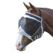 Shires Fine Mesh Earless Fly Mask Black Full