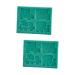 2 Pcs Silicone Baking Mold Silicone Fondant Mold Household Cake Mold Cake Decorating Tool Silicone Cake Mold DIY Mould Car Chocolate Mold 10.7*8.6 CMx2pcs