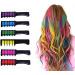 6 Colors Hair Chalk Combs for Girls Gifts Temporary Hair Color Chalk Comb Set Popular Chalks on Birthday Cosplay Halloween Party Washable Hair Chalk Pens for Girls Kids Adults