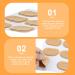 FOMIYES Toe Corn Pads - Self Adhesive Callus Cushions for Foot Care | 6 Sheets, Breathable Cotton, Corn Protector Stickers - Buy Online on SooperMarket.com