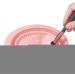Teksome Makeup Brush Cleaner Mat - Silicone Foldable Brushes Scrubber Bowl Compact Washing Supplies For Cleansing Makeup Sponges Brushes & Applicators Pink - Buy Online on SooperMarket.com