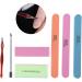 Demeras Buffers Nail Scrub Brush 19x11x3 Manicure Set Nail Polisher Nail Files Buffer Kit Dead Skin Pusher Cuticle Removal Nail Caretool - Buy Online on SooperMarket.com