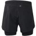 Lixada Men's 2-in-1 Running Shorts - Quick Drying & Breathable - Black Large - Buy Online on SooperMarket.com