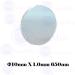 Quanmin 10mm 1.0mm Slim Optical 650nm IR Cut Filter for M12 Camera Lens - Buy Online on SooperMarket.com
