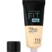 Maybelline Fit Me Matte & Poreless Makeup No. 110 Porcelain - Adaptive Liquid Foundation for Light to Medium Coverage | 30ml - Buy Online on SooperMarket.com
