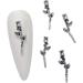 Nail Art Decoration Tips Ornament Metal Alloy Nail Art Decals Pendant Manicure Accessories Eye Catching For Girls Nail Art Accessories Decoration Decals Craft Supplies Jewelry For Girls Crystal B - Buy Online on SooperMarket.com