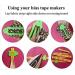 LNKA Jelly Roll Sasher Tool 10pcs Quilting Fabric Tape Maker Set with 40 Quilting Pins - Purple Color - Buy Online on SooperMarket.com