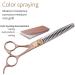 Fenice Peak 7 Professional Dog Grooming Scissors Set - Rose Gold 440C Stainless Steel - 4pcs Combo Set for Pet Grooming Services - Dogs and Cats - 7 - Buy Online on SooperMarket.com