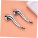 Beavorty 2pcs Metal Acupuncture Stick Eye Massager Tool Facial Massagers for Women Acupoint Massager Eye Scraping Massager Eye and Nose Massager Eye Roller Eyes Scraper Zinc Alloy 10.00X3.20X3.00CMx2pcs Silverx2pcs - Buy Online on SooperMarket.com