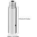 Adjustable 45mm Dance Pole Stainless Steel Connector Tube - 250mm Silver - Buy Online on SooperMarket.com
