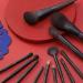 DFHBFG 12-Piece Complete Brush Set - Concealer Spot & Loose Powder Brushes for Flawless Makeup Application | International Shipping Available - Buy Online on SooperMarket.com