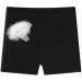 Maternity Modal Leggings Shorts | High Elasticity Adjustable Waist | Pregnancy Lounge & Yoga Shorts (Black) - Size L - Buy Online on SooperMarket.com