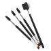 4pcs Professional Eyebrow Eyelash Brush Comb Set - Soft Hair Double Head Makeup Tool for Perfect Brows & Lashes | International Shipping - Buy Online on SooperMarket.com