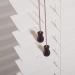 WXJ13 50 Yards Brown Braided Nylon Lift Shade Cord + 5 Pack Wood Cord Knobs 1.8mm - Brown - Buy Online on SooperMarket.com
