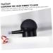 FOYTOKI 2 Pcs Silicone Nozzle Durable Sprayer Hair Colouring Powder Sprayer Spray Tool Plastic Abs Black - Buy Online on SooperMarket.com