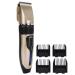 Electric hair cutter set with hair clipper 2 scissors comb hairdressing apron cleaning brush sponge haircut template 4 limit and storage bags (rechargeable)