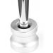 Silver Circle Zinc Alloy Safety Razor Stand for Bathroom and Shower Room - Buy Online on SooperMarket.com