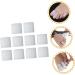 PLAFOPE 10pcs Silicone Toe Covers & Separators - Big Toe Protectors for Men - Mild White - 3x2.5cm - Buy Online on SooperMarket.com