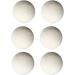 Hztyyier 6 Pcs Wool Drying Balls High Density Adsorb Impurities Reduce Static Electricity Reduces Clothing Wrinkles (5cm) - Buy Online on SooperMarket.com