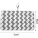 Nappy Changing Mat | Foldable Waterproof Diaper Pad for Home & Travel | Gray Waves Design | 60x35 cm - Buy Online on SooperMarket.com