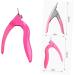 Beavorty 2pcs Pedicure Grooming Kit natural nail tip false nail Dead Skin Remover Scraper French Nail art Tools nail trimmer Stainless Steel Nail Tip Trimmer gel care - Buy Online on SooperMarket.com