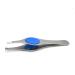 Slanted Tip Professional Eyebrow Tweezer for Men and Women - Silver | G.S Online Store - Buy Online on SooperMarket.com