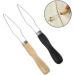 Clothes Shirts Pull Hand Zipper Puller Helper Button Aids Hook E3U5 Tool Arthritis Kit Aid Helper Wooden-universal - Buy Online on SooperMarket.com