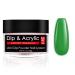 Salon-Quality Green Dipping Powder with Added Vitamin Calcium for Odor-Free, Long-Lasting DIY French Manicure at Home - No Nail Lamp Needed (75) - Buy Online on SooperMarket.com