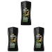 Axe shower gel Wild Mojito & Cedarwood for long -lasting freshness and fragrance after the shower dermatologically tested 250 ml 1 piece (pack with 3) 250 ml (3 -pack)
