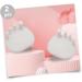 Silicone Toe Spacers - 1 Pair for Bunion Relief and Nail Polish - Pinky Dividers for Varus and Valgus - Men and Women's Foot Care Tool - Buy Online on SooperMarket.com