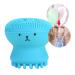 Silicone Jellyfish Octopus Face Cleansing Brush - Blue - Buy Online on SooperMarket.com