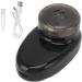 Mini Electric Beard Trimmer Rotating Blade Hair Trimmer USB Charging Portable Trimmer Black - Buy Online on SooperMarket.com