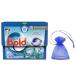 Bold All-in-1 Pods Laundry Washing Capsules 13capsules Built in Lenor Softener Spring Awakening Scent 1Pk + Our Gift for You: Organza Small Bag Spring Awakening 13 count (Pack of 1)