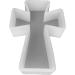Cross Pendant Silicone Car Freshie Mold - Ideal for Aroma Beads, Soap, Resin, Candles | CFM004 - Buy Online on SooperMarket.com