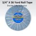 Original MFG. Walker Tape Co. Walker Lace Support Tape 3/4"x 36 Yard Roll