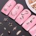 1 Box Japanese Nail Rivets Rose Gold Metal Nail Art Studs Shell Star Fish Conch Hollow Studs Multiple Shapes 3d Mixed Manicure Jewelry for Craft Diy Nails Decoration - Buy Online on SooperMarket.com