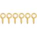 BEADIA Gold Plated 4mmx8mm Screw Eye Pins for Jewelry Making - 600pcs - Buy Online on SooperMarket.com