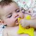 Poppies Smiley The Star BPA-Free Silicone Suction Cup Teether & Sensory Bath Toy (Yellow) - Buy Online on SooperMarket.com