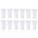 20PCS 10ML Clear Empty Refillable Plastic Soft Tubes Bottle Cosmetic Sample Bottles Jars Travel Makeup Container with Screw Cap For Lip Gloss Balm Body Lotion Shower Gel Shampoo Facial Cleanser (10ml)