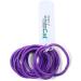 12 PCS Elastic Hair Bands 3mm Elastic Hair Ties Ponytail Holders Bulk Hair Ties No Metal Gentle Elastics for Women Men Girls Kids (Purple) - Buy Online on SooperMarket.com