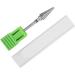Tungsten Steel Nail Art Manicure Drill Electric Pedicure Manicure Grinding Head (Green Label) Gr nes Etikett - Buy Online on SooperMarket.com