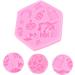 MAGICLULU Cake Mold Cookie Molds Silicone Molds for Chocolate Silicone Baking Mold Candy Making Mold Chocolate Silicone Molds Silicone Pumpkin Mold Halloween Pink Liquid Silicone - Buy Online on SooperMarket.com