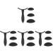Baluue 4 Sets Eye Shadow Stamp Useful Eyeshadow Stamper Applying Eye Shadow Tool Lazy Eyeshadow