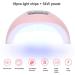 36W LED UV Nail Dryer for Gel Polish - 3 Timers & LCD Display | Fast International Shipping - Buy Online on SooperMarket.com