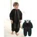 JiAmy Baby Boys' Snowsuit Romper Winter Hooded Jumpsuit | Black | 9-12 Months - Buy Online on SooperMarket.com