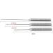 Alomejor 3Pcs Set Aluminum Alloy Bait Needle Fish Drill Rig Kit - Perfect Rigging Tool for Anglers - Buy Online on SooperMarket.com