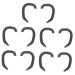 PLAFOPE 5 Pairs Auricle Corrector Sticker Holder Tools Holder Auricle Corrector Auricle Ear Auricle Correction Holder Ear Corrector Ear Corrector for Newborn