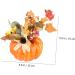 AOKWAWALIY 2pcs Pumpkin Ornaments Sunflower Ornament Simulation Halloween Pumpkin Realistic Pumpkin Photography Prop for Halloween Decor Simulation Pumpkin Household Potted Plant Foam - Buy Online on SooperMarket.com