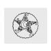 Azeeda 2 x 'Pentagram with Elements' Microfiber Lens / Glasses Cleaning Cloths (LC00018728)